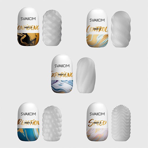 Набор мастурбаторов «Hedy X Mixed» от «Svakom» 