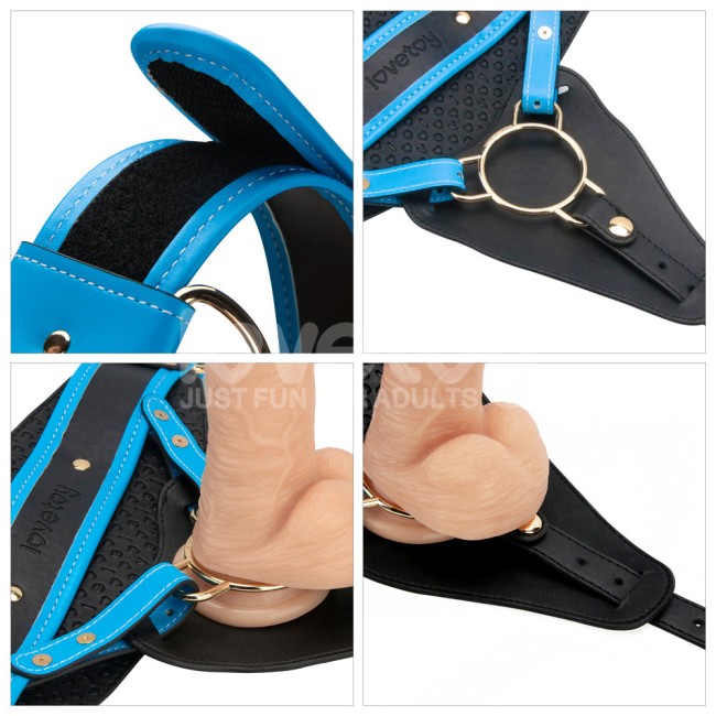 Женский страпон с вибрацией Ingen 8 (пояс+дилдо) XS/S/M от «Lovetoy» Женский страпон с вибрацией Ingen 8 (пояс+дилдо) XS/S/M от «Lovetoy»