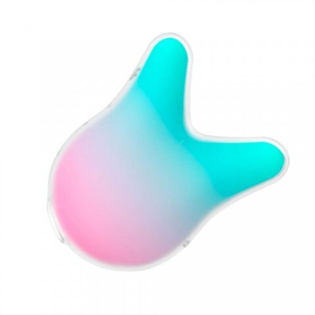 Клиторальный стимулятор с вибрацией «Mermaid Vibes» от «Satisfyer» (розово-зеленый)