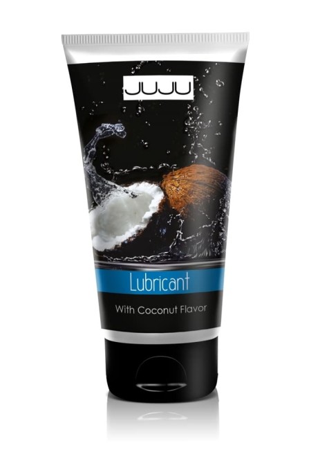 Съедобный лубрикант JUJU со вкусом кокоса (50 ML) Съедобный лубрикант JUJU со вкусом кокоса (50 ML)