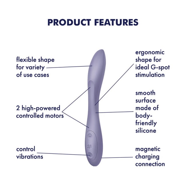 Универсальный вибратор «G-Spot Flex 2» от «Satisfyer»  Универсальный вибратор «G-Spot Flex 2» от «Satisfyer»