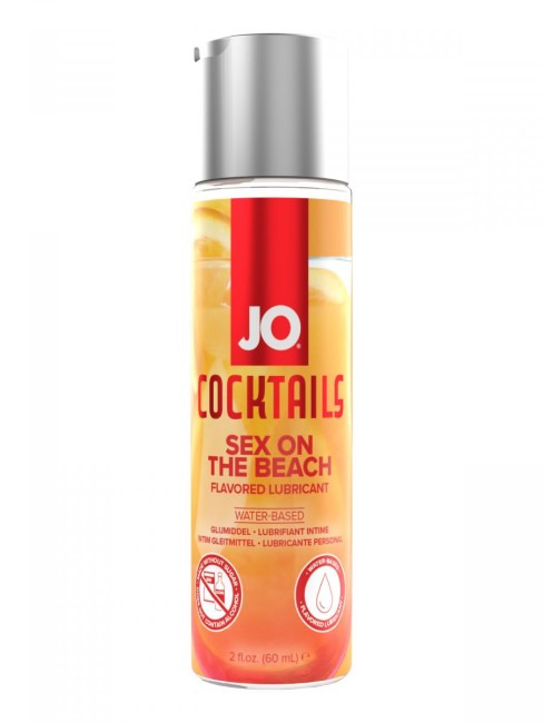 Вкусовой лубрикант на водной основе «JO Cocktails Sex On The Beach» от «System JO»  60 ML