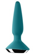 Изумрудная анальная вибровтулка «Plug-ilicious 1» от «Satisfyer»
