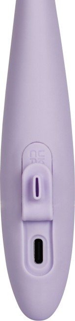 Сиреневый вибростимулятор с функцией нагрева «Cici 2» от «Svakom»  Сиреневый вибростимулятор с функцией нагрева «Cici 2» от «Svakom»