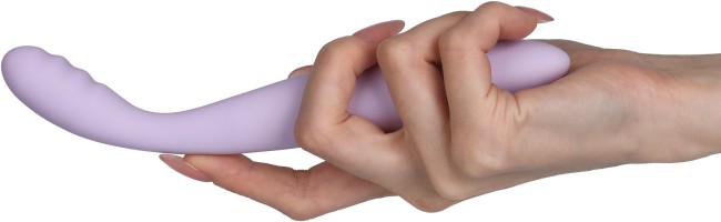 Сиреневый вибростимулятор с функцией нагрева «Cici 2» от «Svakom»  Сиреневый вибростимулятор с функцией нагрева «Cici 2» от «Svakom»