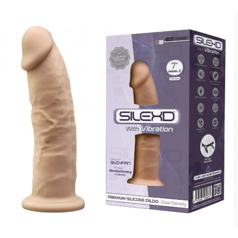 Светлый реалистичный вибратор с двойной плотностью «Model 2» от «SILEXD» (16 см) Светлый реалистичный вибратор с двойной плотностью «Model 2» от «SILEXD» (16 см)