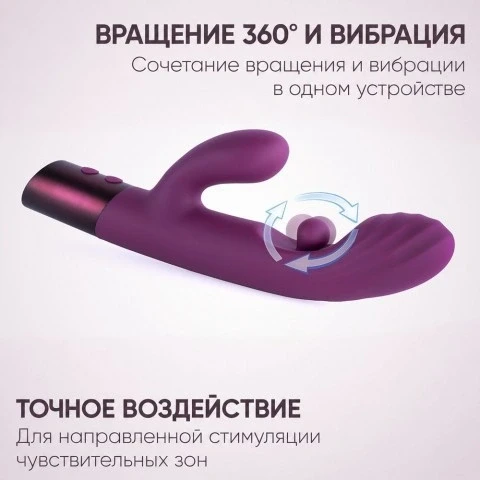 Вибратор «Swrily» от «Selove» (фиолетовый) Вибратор «Swrily» от «Selove» (фиолетовый)