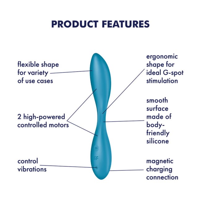 Универсальный вибратор «G-Spot Flex 1» от «Satisfyer»  Универсальный вибратор «G-Spot Flex 1» от «Satisfyer»