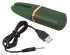 Зеленый вибратор Luxurious Split Tip Vibrator 