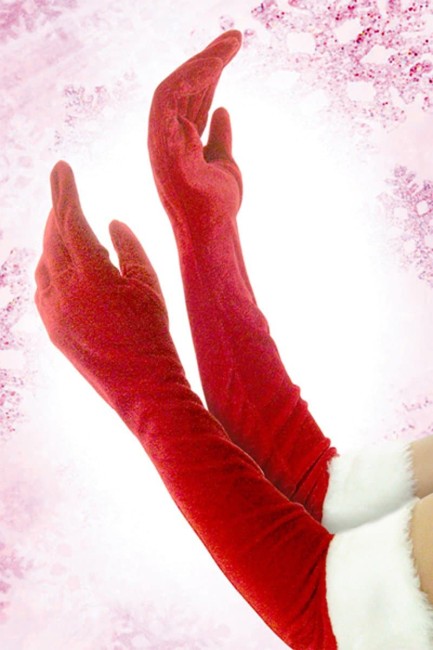 Перчатки Снегурочки