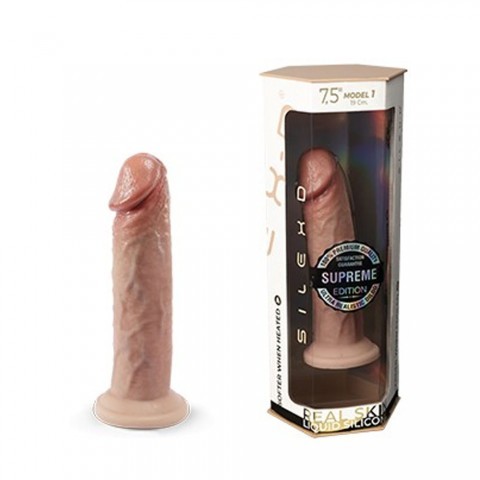 Фаллоимитатор «Premium Real Skin Model 2» от «SILEXD» (17,2 см)