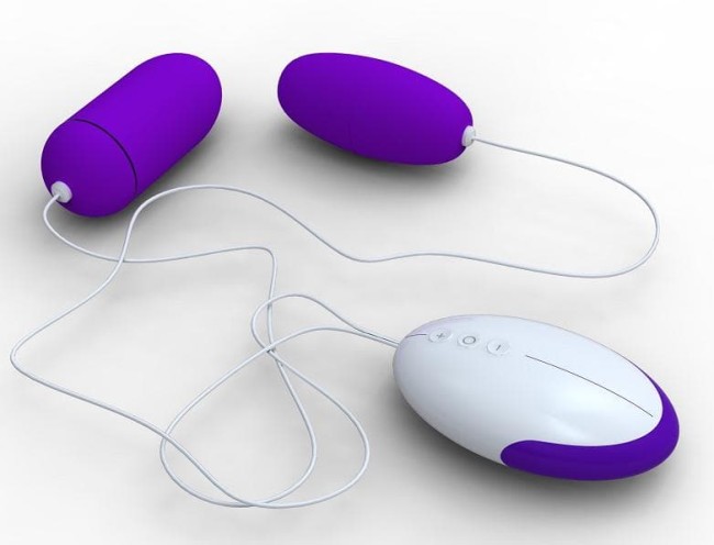 Виброяйца Odeco с дистанционным управлением на проводе  Виброяйца Odeco с дистанционным управлением на проводе