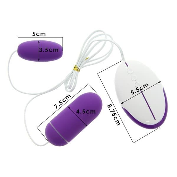 Виброяйца Odeco с дистанционным управлением на проводе  Виброяйца Odeco с дистанционным управлением на проводе