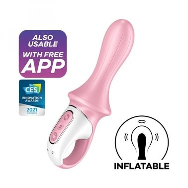 Анальный надувной вибратор «Air Pump Booty 5» от «Satisfyer» 