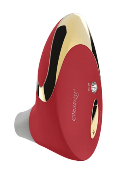 Стимулятор клитора - вакуумный Womanizer W500 Pro - красный 