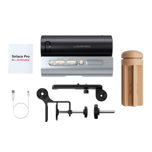 Мужской мастурбатор с технологией синхронных фрикций «Solace Pro» от «Lovense»