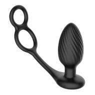 Анальная втулка с эрекционным кольцом «Tornado Cock and Ball Ring» от «Nexus»