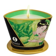 Ароматизированная массажная свеча Зелёный чай Massage Candle Green Tea (Shunga)