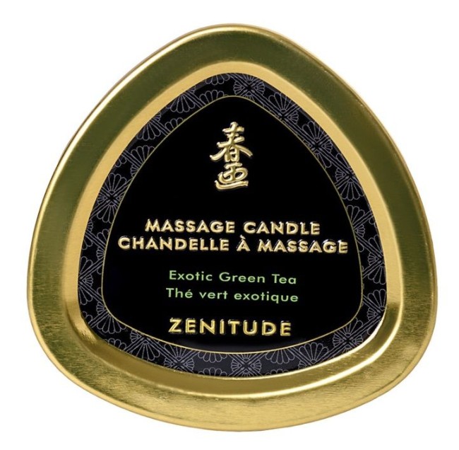 Ароматизированная массажная свеча Зелёный чай Massage Candle Green Tea (Shunga) Ароматизированная массажная свеча Зелёный чай Massage Candle Green Tea (Shunga)
