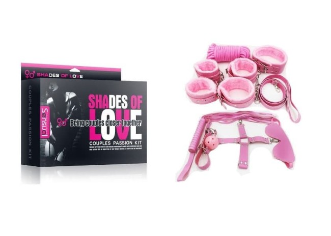 Большой BDSM набор "Shades of love" Большой BDSM набор "Shades of love"