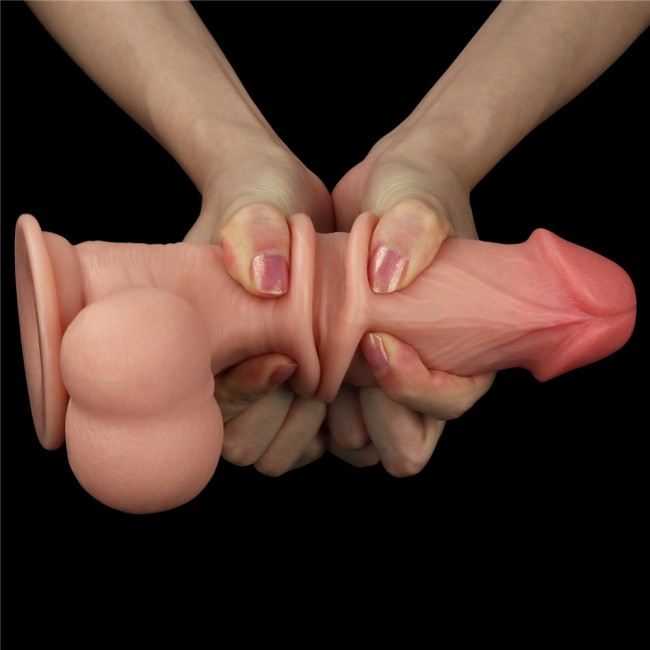 Реалистичный фаллоимитатор на присоске (15 см) 