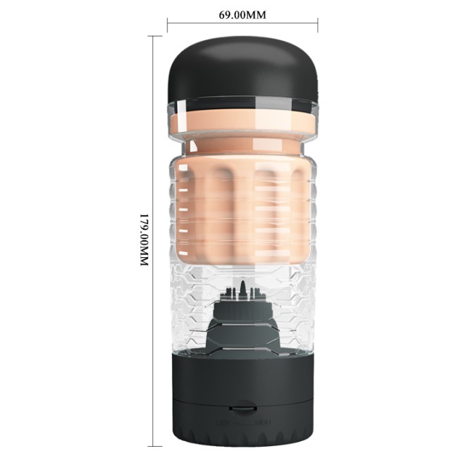 Мастурбатор вагина с вибрацией «Emily» Мастурбатор вагина с вибрацией «Emily»