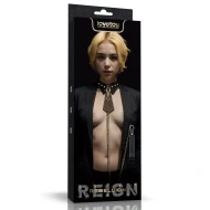 Ошейник с поводком в виде галстука «Rebellion Reign» от «Lovetoy»