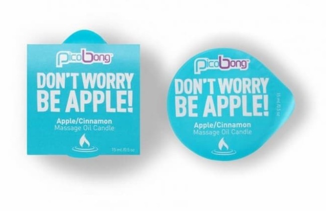 Массажная свеча - Яблоко и корица