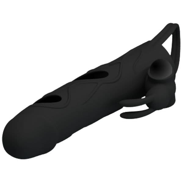  Силиконовая вибронасадка на пенис «Pretty Love»