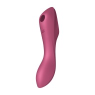 Универсальный вибромассажер с вакуумно-волновой стимуляцией «Curvy Trinity 3» от «Satisfyer»
