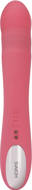 Розовый вибратор-кролик с пульсирующими движениями головки «Avery» от «Svakom» Розовый вибратор-кролик с пульсирующими движениями головки «Avery» от «Svakom»