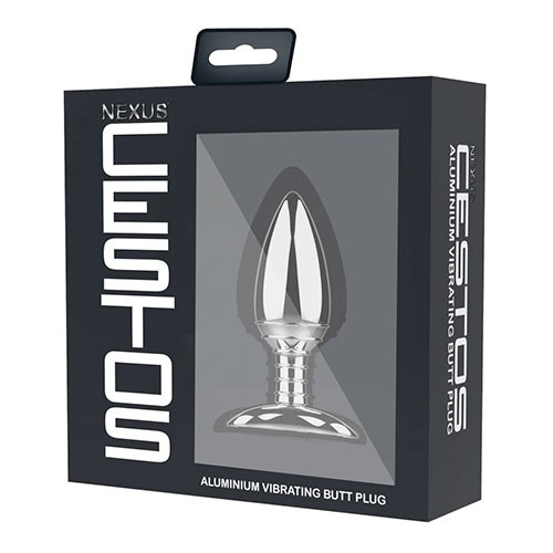 Металлическая анальная вибропробка «Cestos» от «Nexus»