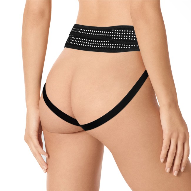 Трусики для страпона «Ingen» от «Lovetoy» (принт в горошек)