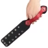 Чёрный паддл с шнуровкой «Rebellion Reign Paddle Dual-Branch» от «Lovetoy» Чёрный паддл с шнуровкой «Rebellion Reign Paddle Dual-Branch» от «Lovetoy»