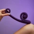 Вибратор для двойной стимуляции «Snail CURVE» от «SVibe» (фиолетовый) Вибратор для двойной стимуляции «Snail CURVE» от «SVibe» (фиолетовый)
