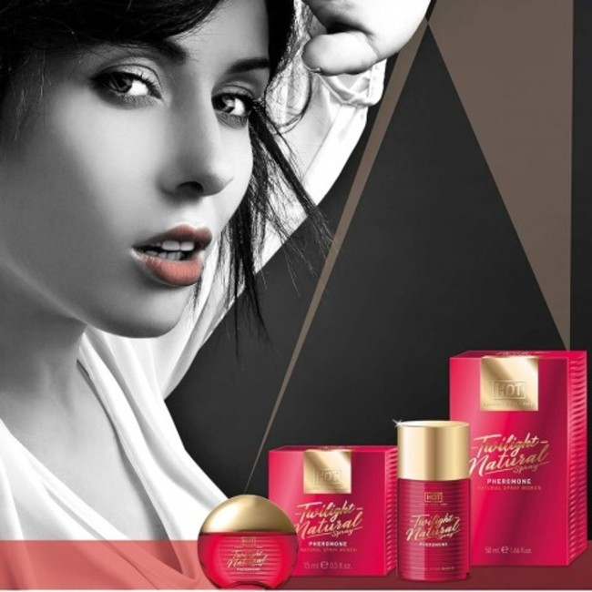 Женские духи с феромонами «Twilight Pheromone Natural Spray» от «HOT» (50 ML) Женские духи с феромонами «Twilight Pheromone Natural Spray» от «HOT» (50 ML)