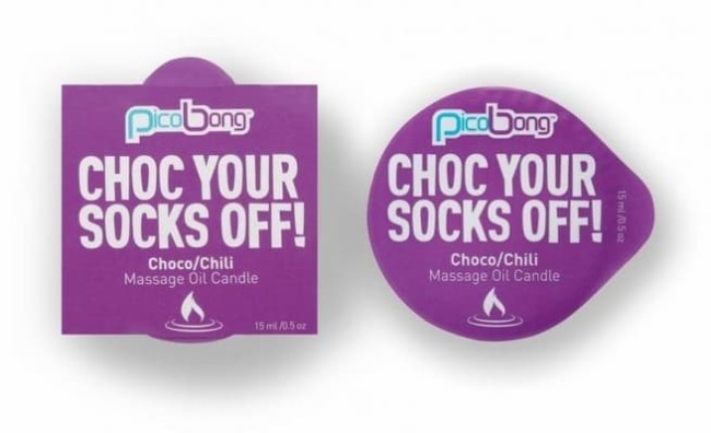 Массажная свеча - Шоколад и перец чили Массажная свеча - Шоколад и перец чили