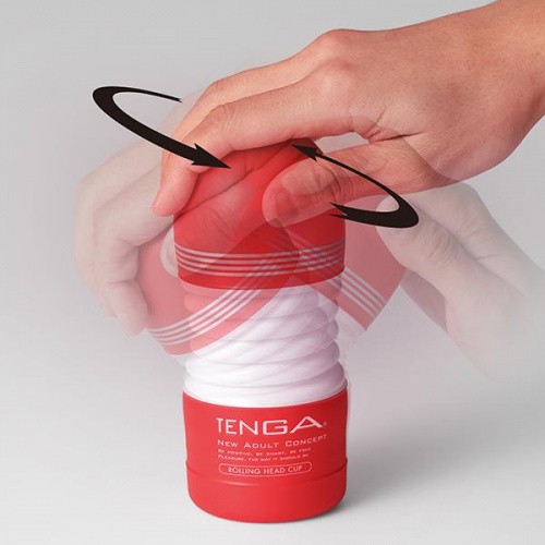 Мастурбатор TENGA Rolling Head Cup  Мастурбатор TENGA Rolling Head Cup