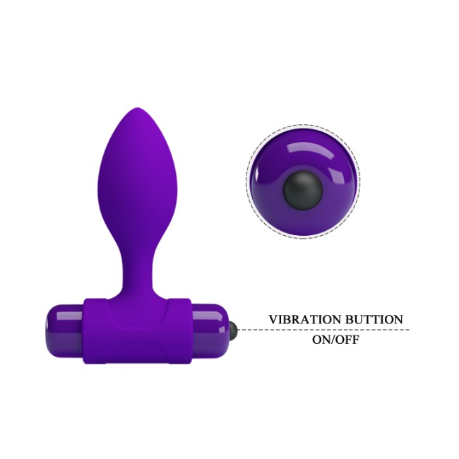 Анальный стимулятор «Vibro butt plug» от «PRETTY LOVE» Анальный стимулятор «Vibro butt plug» от «PRETTY LOVE»