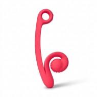 Вибратор для двойной стимуляции «Snail CURVE» от «SVibe» (розовый)