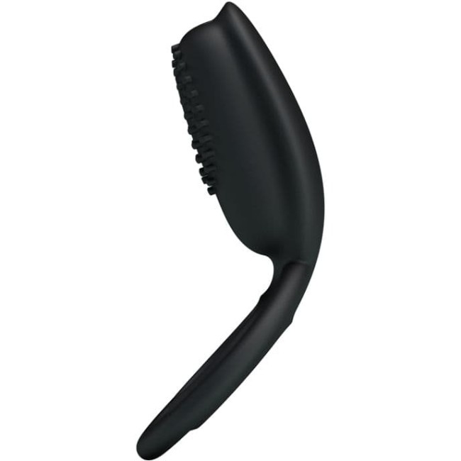 Esther Эрекционное кольцо с клиторальной щеточкой, с подхватом мошонки с вибрацией Esther Эрекционное кольцо с клиторальной щеточкой, с подхватом мошонки с вибрацией