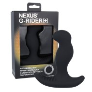 Черный вибромассажер простаты «G-Rider+» от «Nexus» 