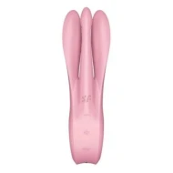 Клиторальный вибростимулятор Connect App «Threesome 1» от «Satisfyer» (розовый)розовый