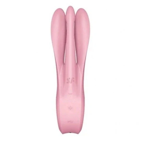 Клиторальный вибростимулятор Connect App «Threesome 1» от «Satisfyer» (розовый)розовый Клиторальный вибростимулятор Connect App «Threesome 1» от «Satisfyer» (розовый)розовый