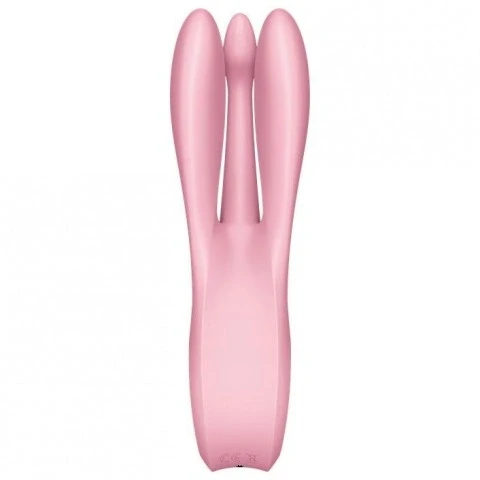 Клиторальный вибростимулятор Connect App «Threesome 1» от «Satisfyer» (розовый)розовый Клиторальный вибростимулятор Connect App «Threesome 1» от «Satisfyer» (розовый)розовый