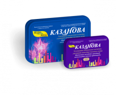 Капсулы для повышения потенции Казанова (2 таблетки)