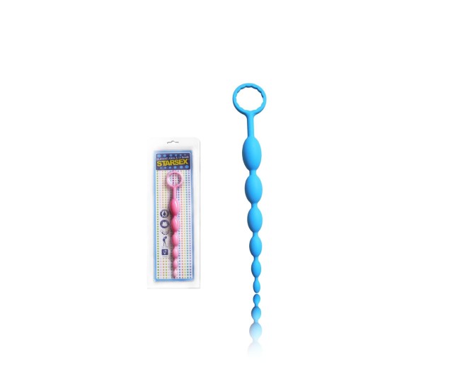 Анальные бусы из силикона 22 см Анальные бусы из силикона 22 см