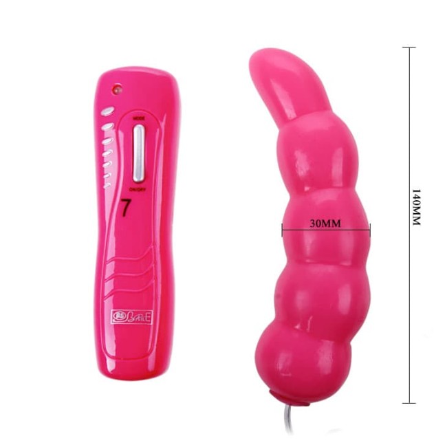 Анальная втулка с вибрацией (7 видов вибрации)