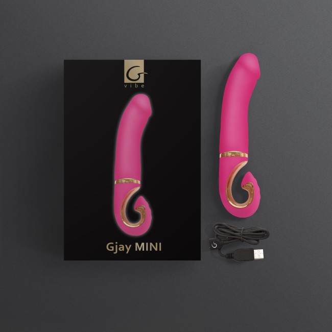 Эргономичный вибратор «Gjay Mini» от «Gvibe» 