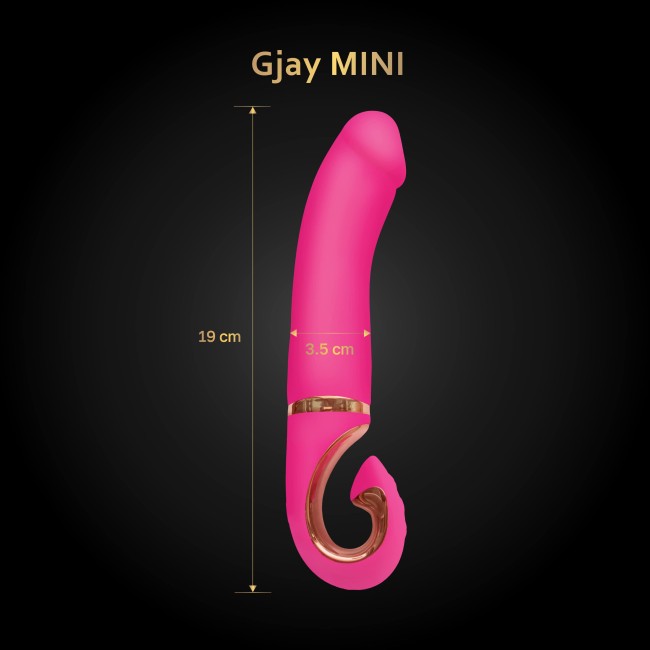Эргономичный вибратор «Gjay Mini» от «Gvibe» 